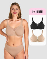 BOGO🔥Mesh Cooling Full Coverage Minimizer Bra